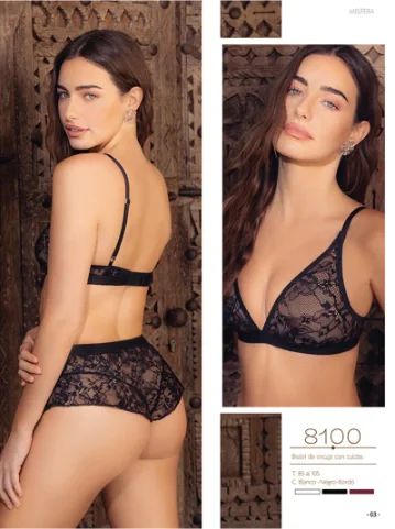 Melífera 8100 Conjunto Bralette