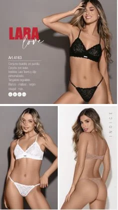 Lara 4163 Conjunto en Puntilla