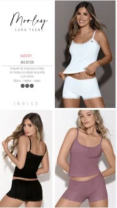 Lara 8159 Conjunto con Musculosa
