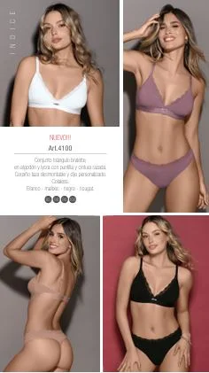 Lara 4100 Conjunto Bralette